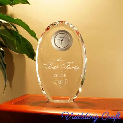 Wholesale Shining Clear Clocks Ornaments For Office Decoration